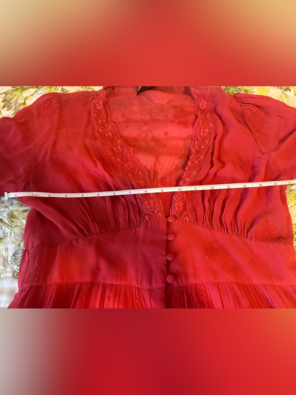 Free People By TiMo Raspberry Maxi Dress - Picture 7 of 7